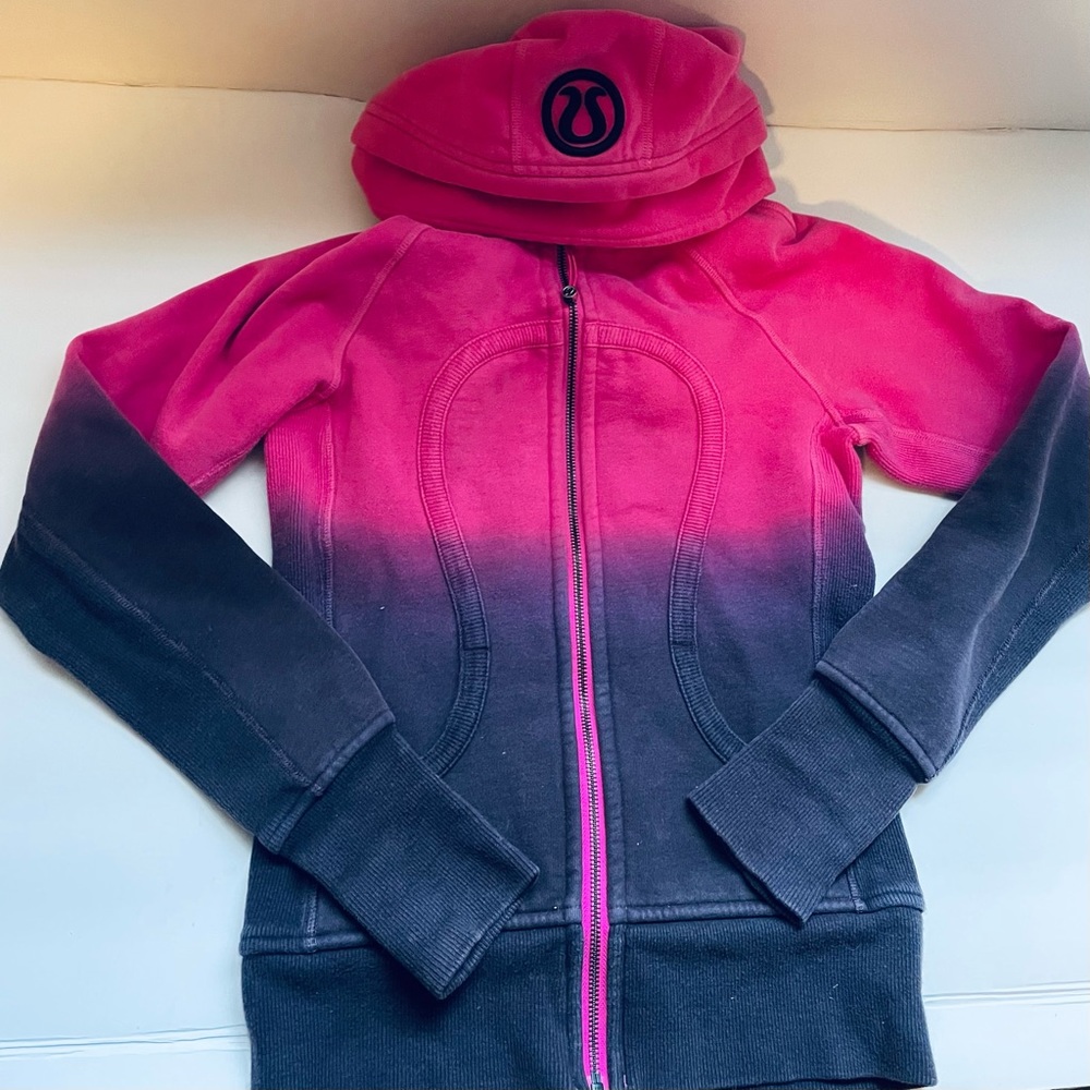 Lululemon Special Edition Scuba Tie Dye Jacket size 2